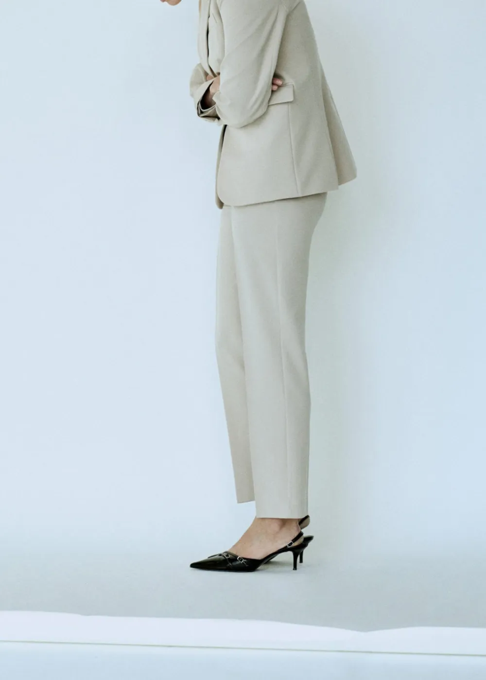 Straight Suit Pants