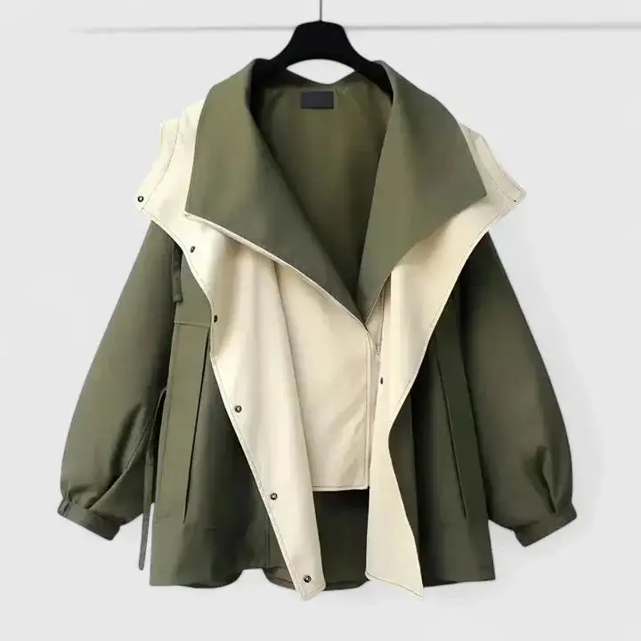 Water Resistant Zip Front Jacket