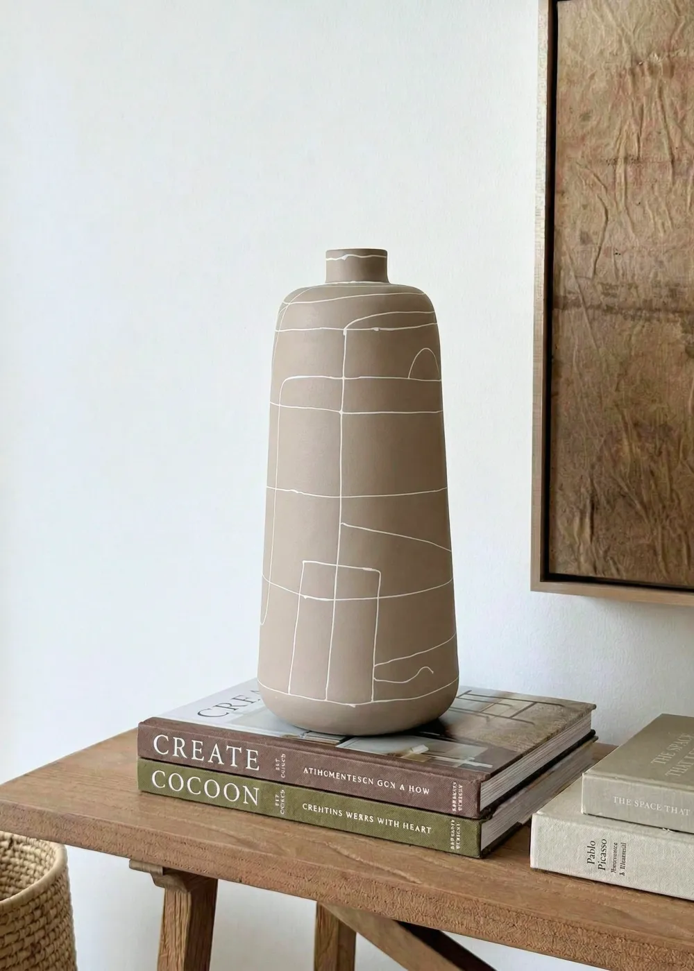 Vase Beige Large