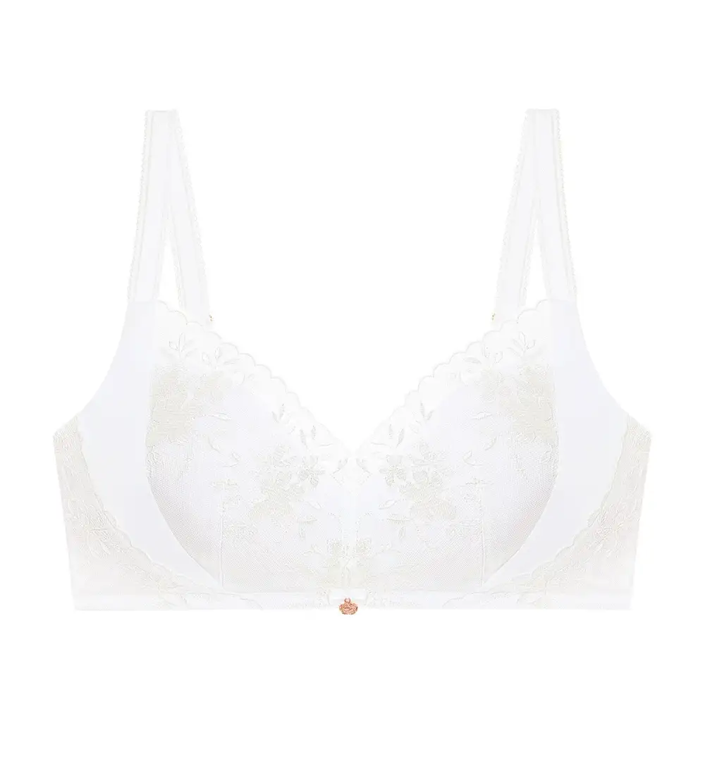 Women's Light-Support Padded Mesh Lightweight Bra