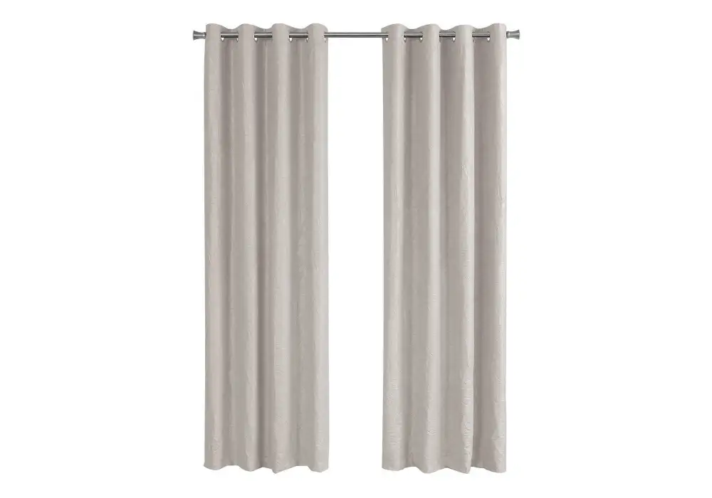 Tailored Room Darkening Micro Suede Grommet Contemporary Curtain Panel Pair