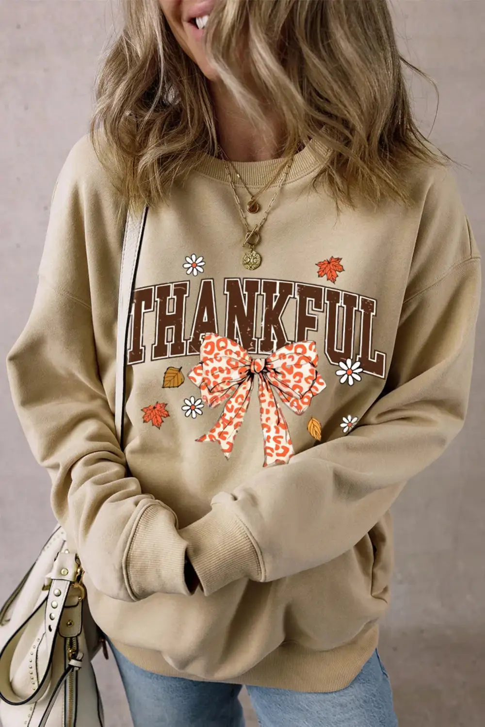 Modern Round Neck Everyday Sweatshirt