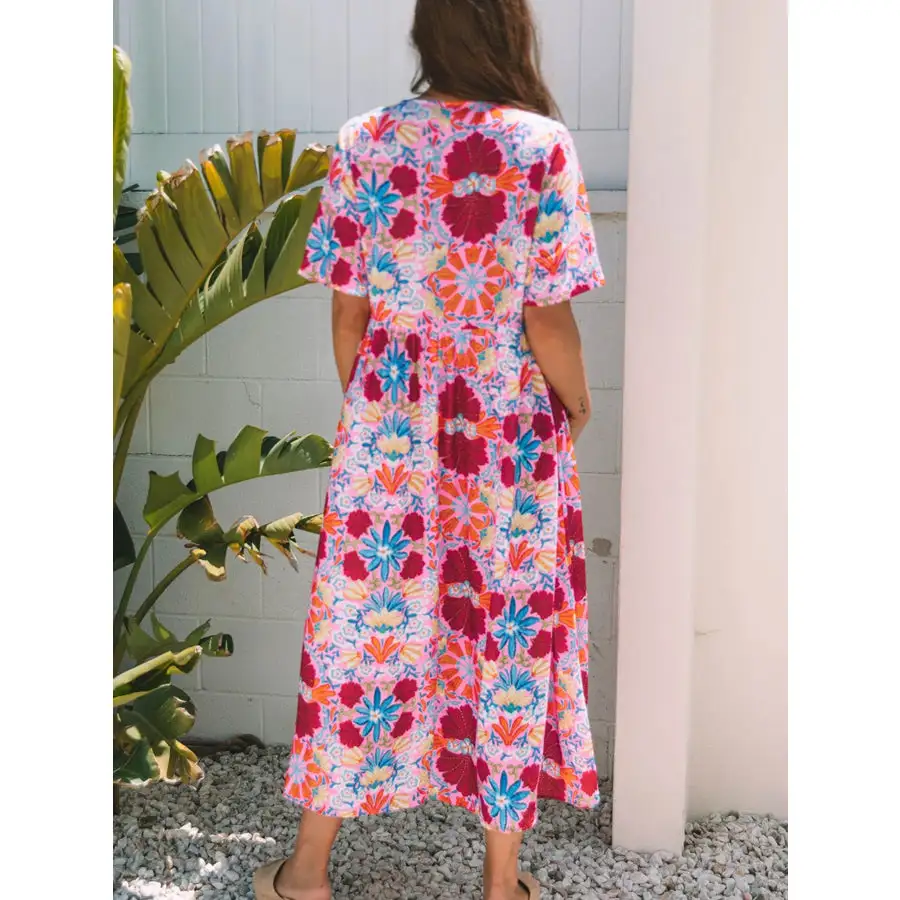 Tie Front Midi Dress