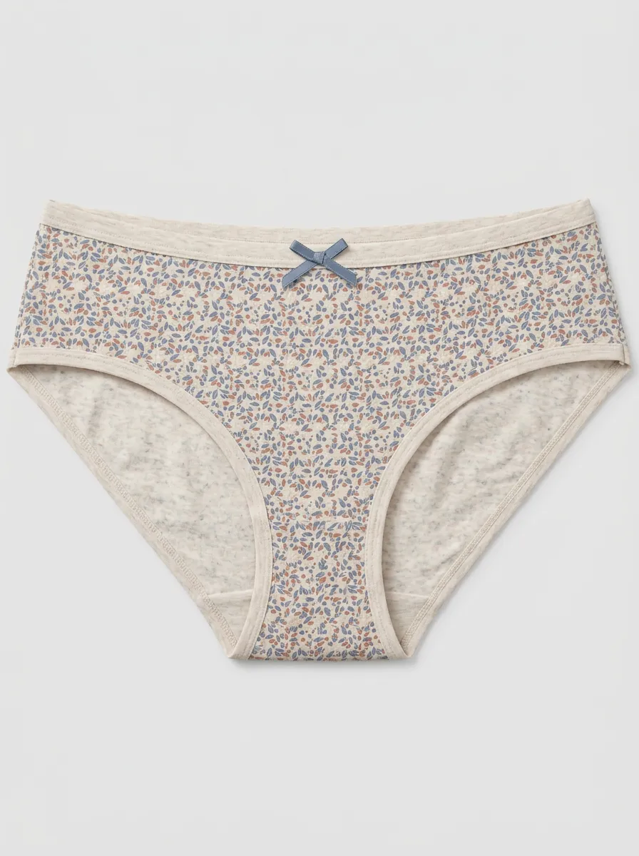 Women's Everyday Briefs with Floral Detail