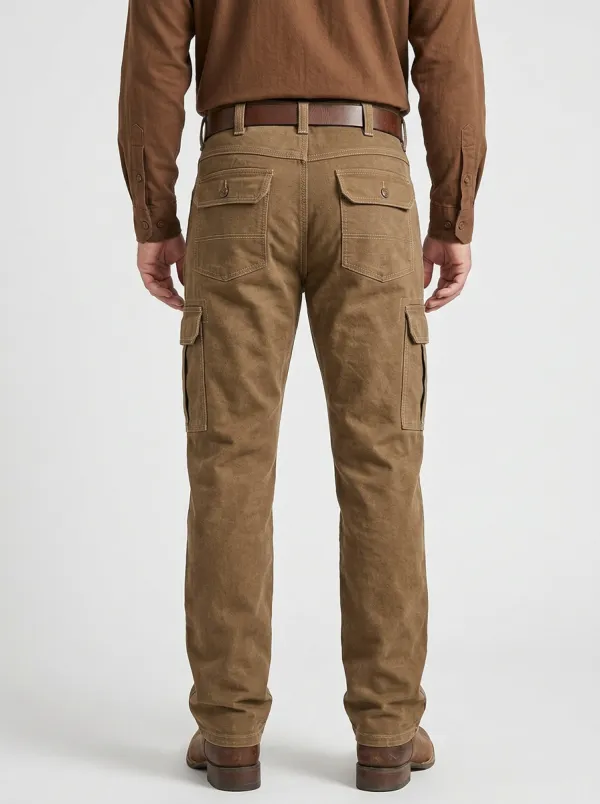 Men's Reinforced Knee Multipocket Cargo Pants