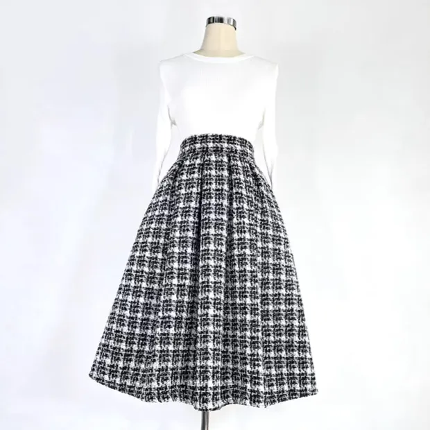 Casual Boho Everyday Casual Wool Skirt