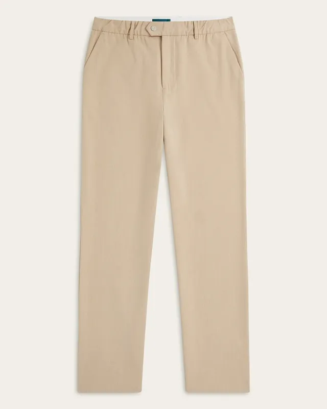 Straight Everyday Pants Sand