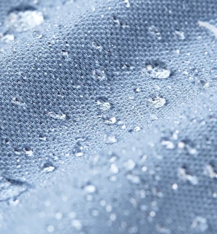 Knit Non-Iron Shirt Blue