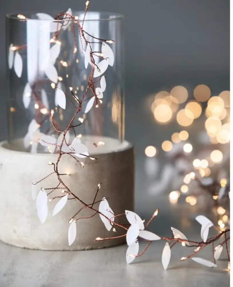 LED Leaf Botanical String Lights