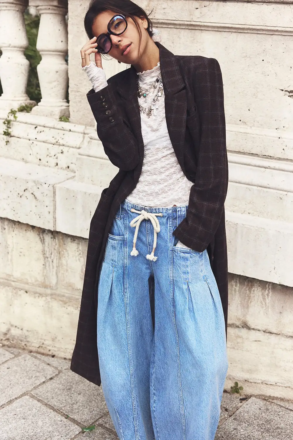 Margo Barrel Pull-On Jeans Bergamot