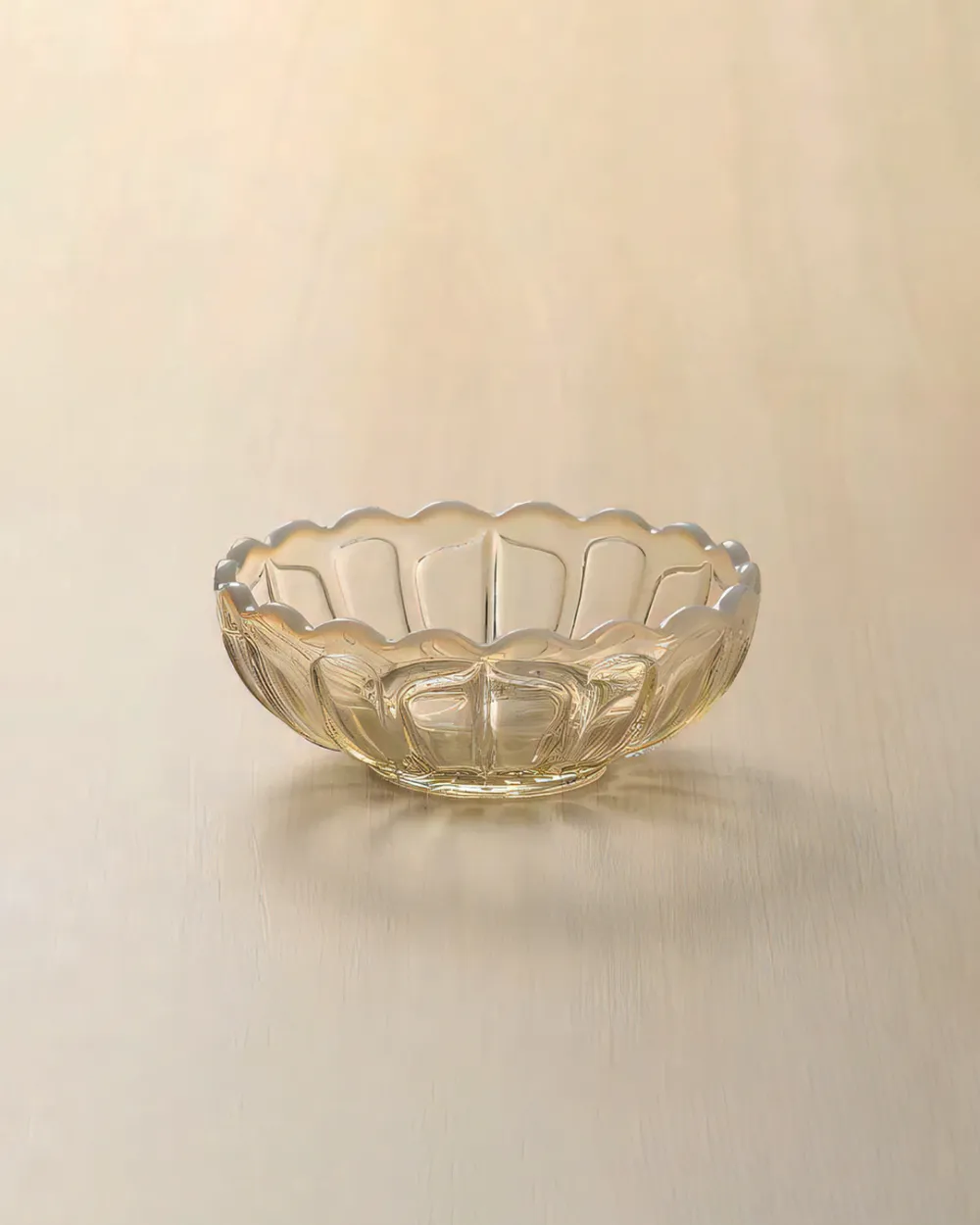 Cut Glass Dessert Bowl