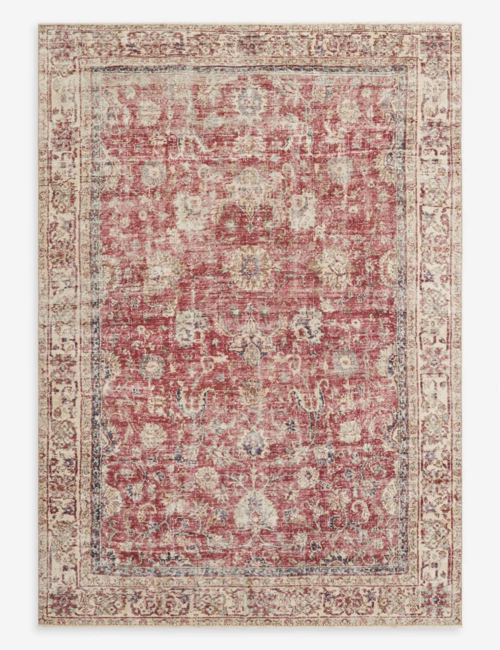 Handcrafted Turkish Inspired Hand Knotted Wool Area Rug