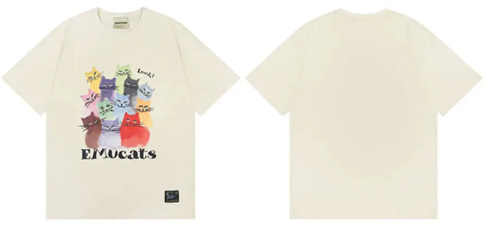Cat Graphic T-Shirt