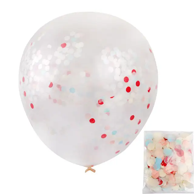 Confetti Balloon Decor Set