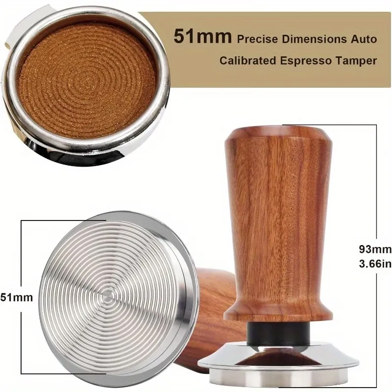 Wooden Handle Espresso Tamper