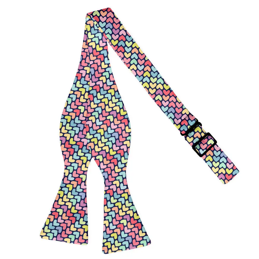 Equal Love Pattern Bow Tie