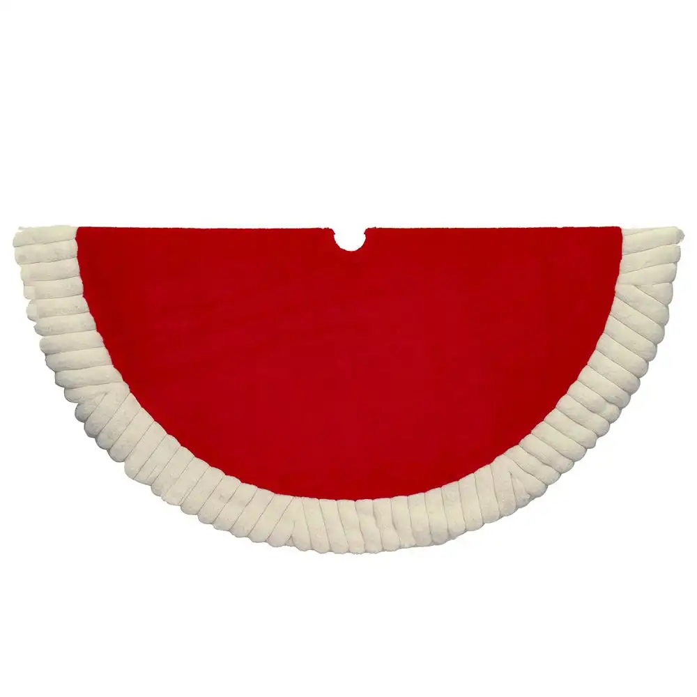 Faux Fur Accent Tree Skirt