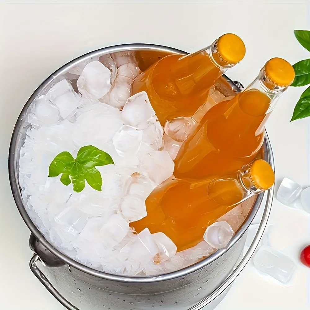 Household & Bar Stainless Steel Ice Bucket