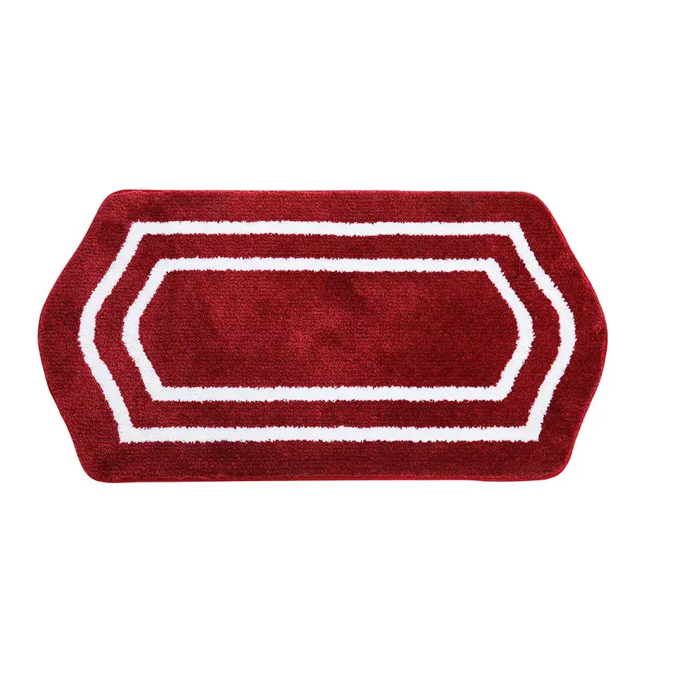 Plush Oval Bath Rug