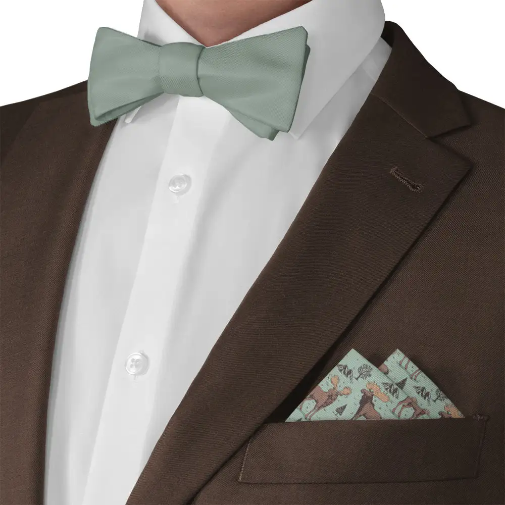 Refined Distinctive Animal Motif Pocket Square