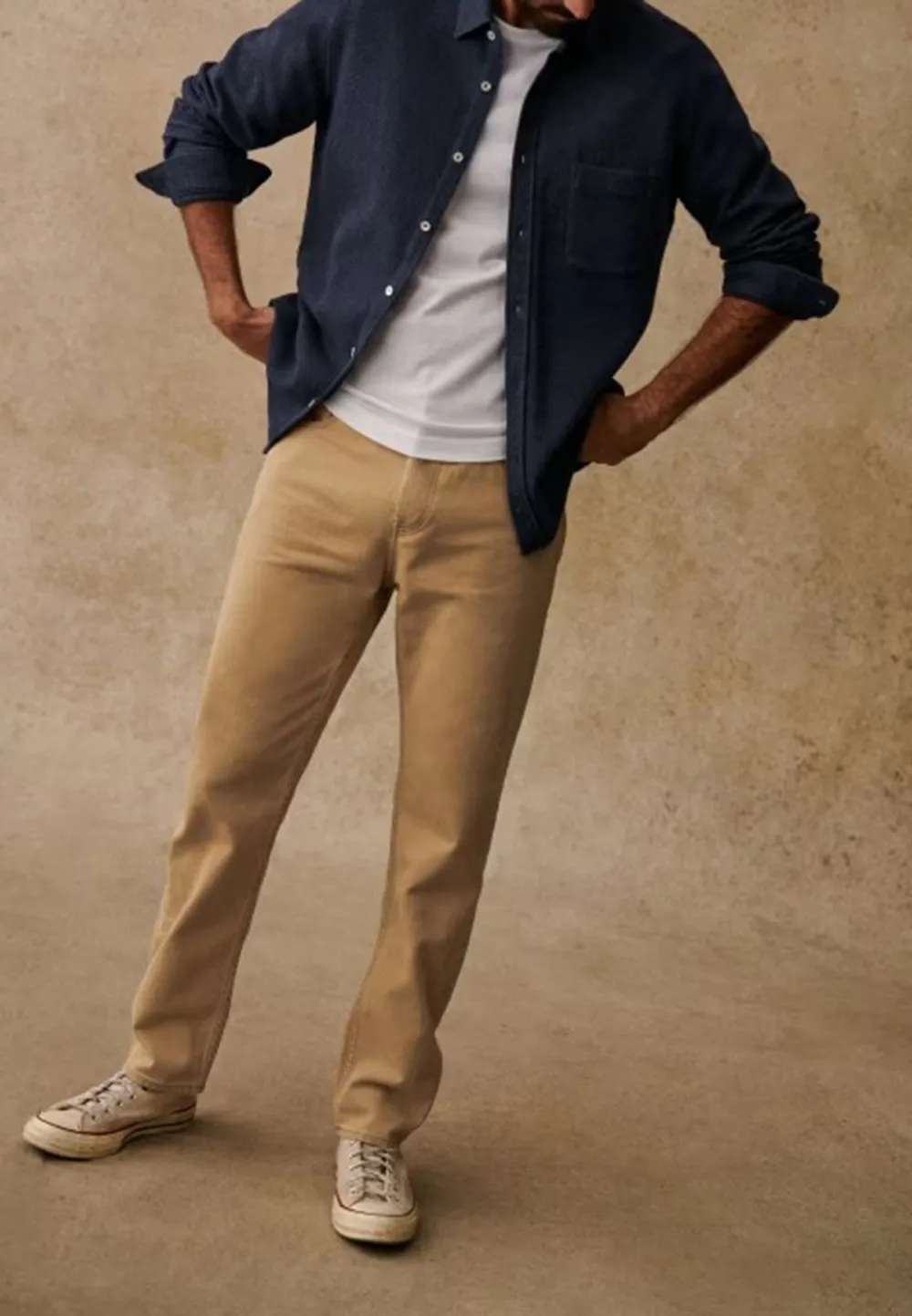 Dark Blue Straight Leg Casual Denim Jeans