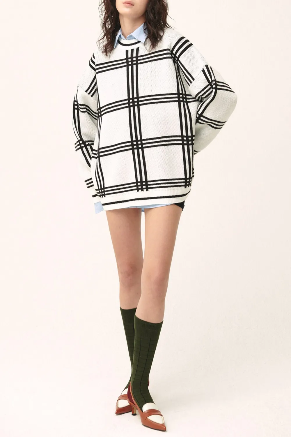 Oversized Crewneck Sweater