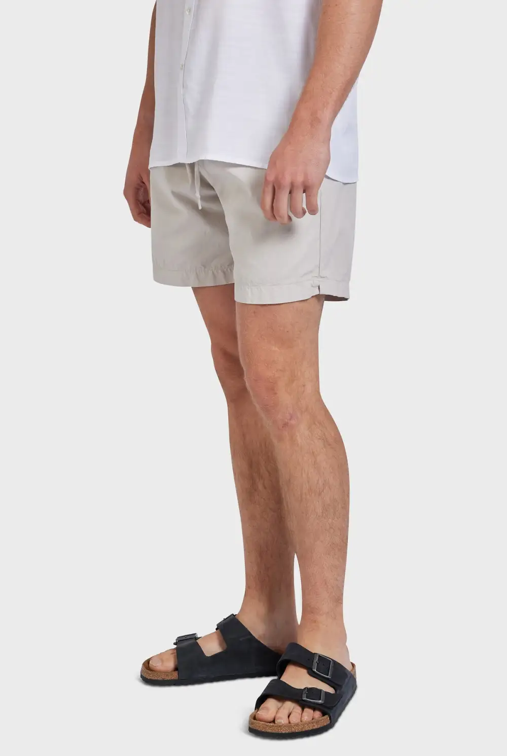Relaxed Fit Linen Blend Casual Pull-On Shorts