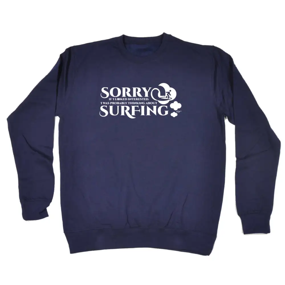 Surfing Thoughts Graphic Sweatshirt
