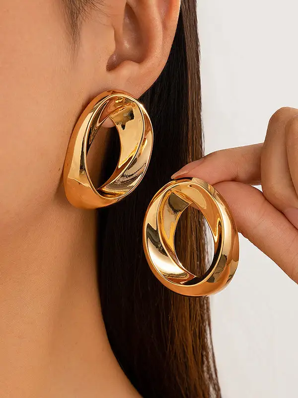 Balanced Linear Accent Earrings