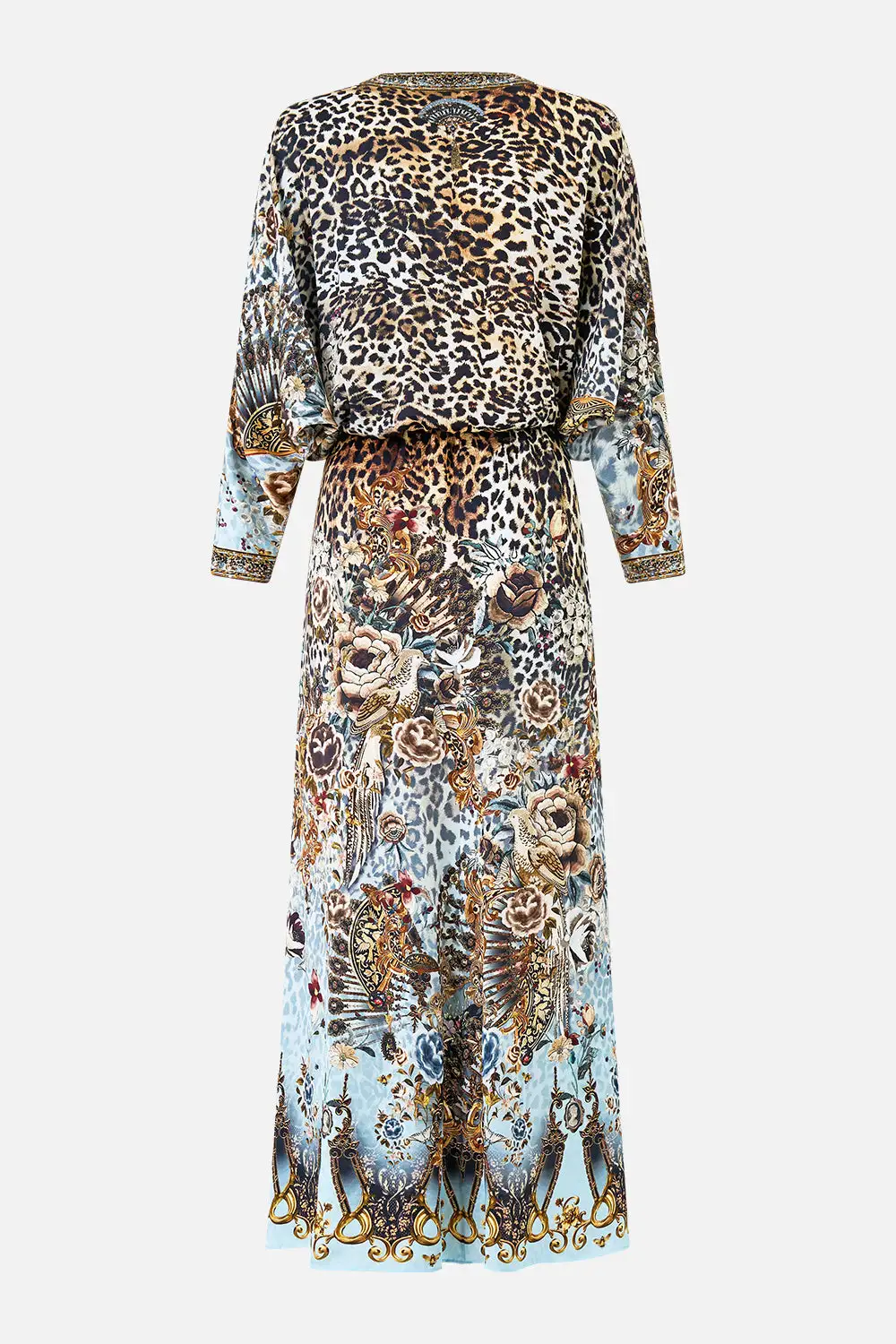 Twist Front Batwing Dress