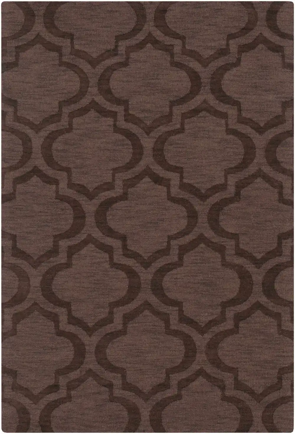 Decorative Contemporary Hand Loomed Wool Area Rug