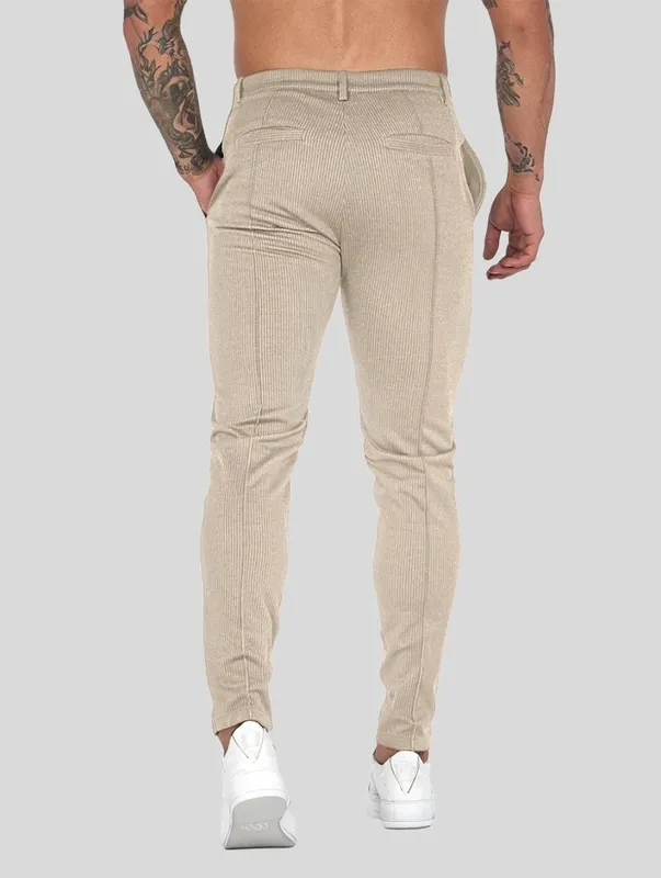 Khaki Modern Fit Pants