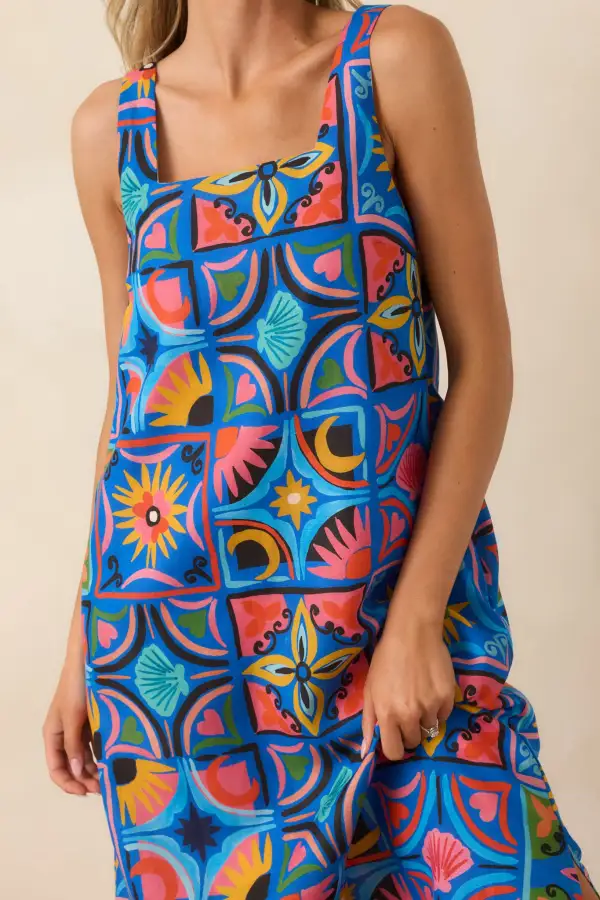 Blue Maxi Dress