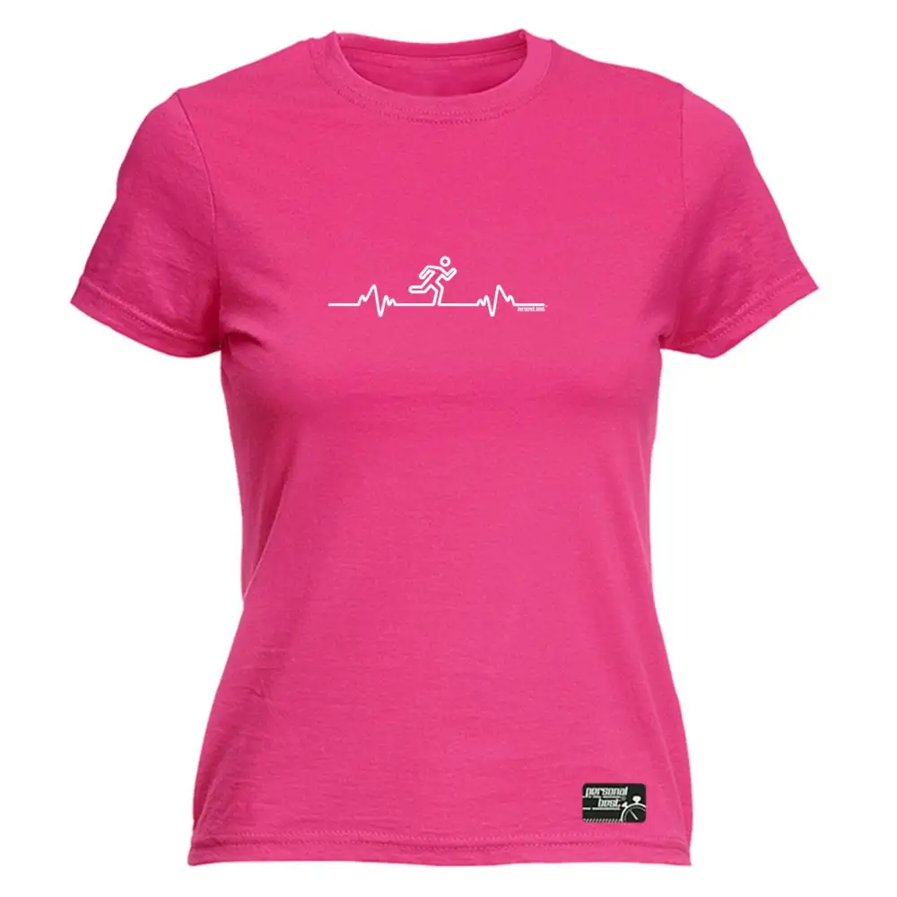 Running Pulse Graphic Fitted Tee