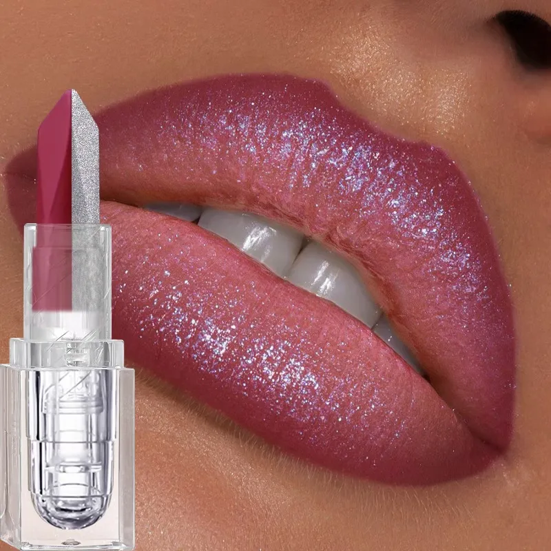 Dual-Tone Glitter Lipstick