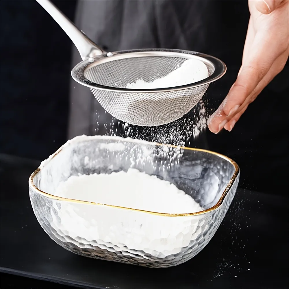 Stainless Steel Long-Handle Fine-Mesh Strainer