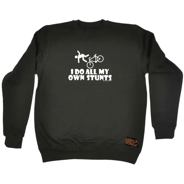 Cycling Stunts Graphic Sweatshirt