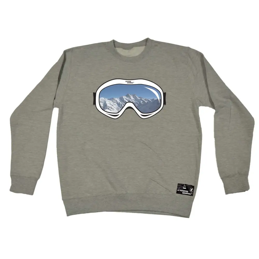 Ski Goggles Graphic Sweatshirt