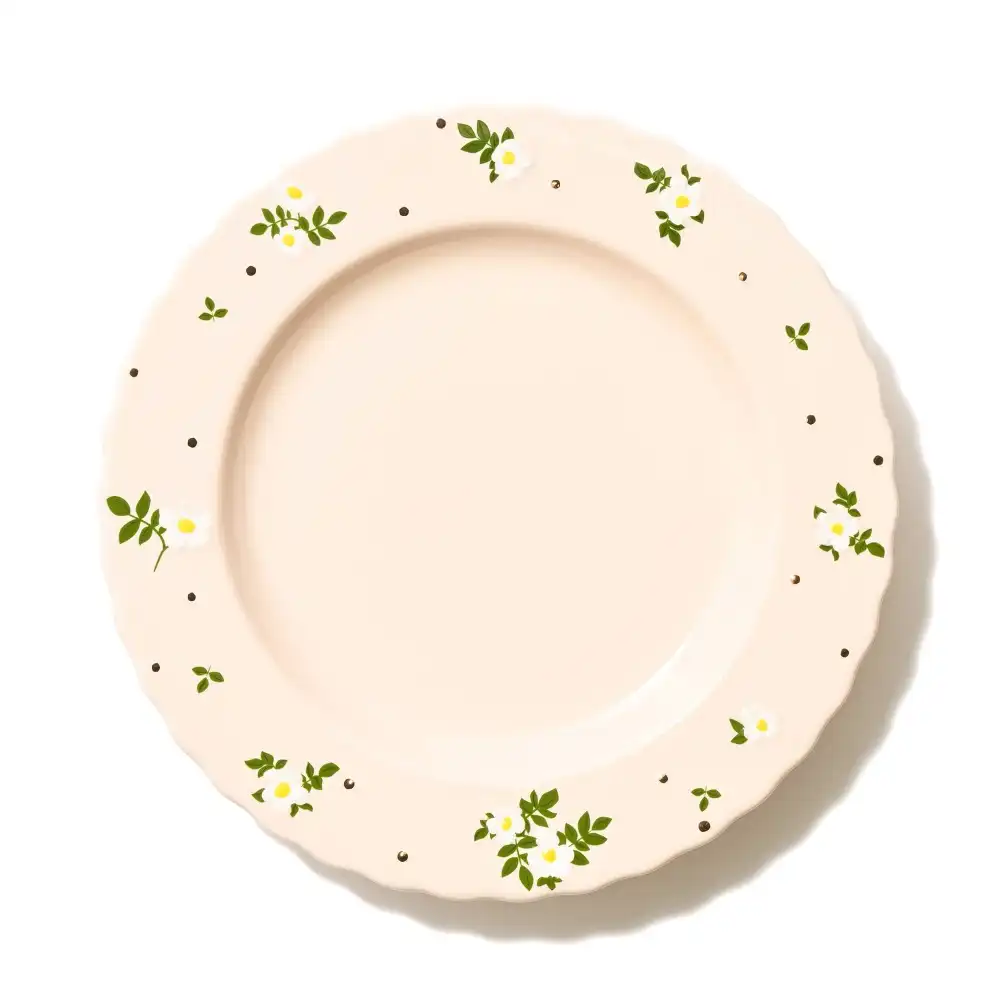 Fleuron Dining Plate for Everyday Dining