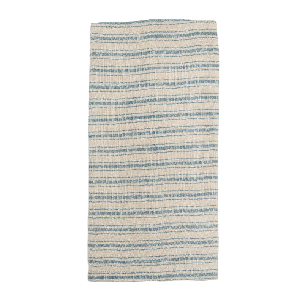 Boat Stripe Linen Kitchen Towel Set