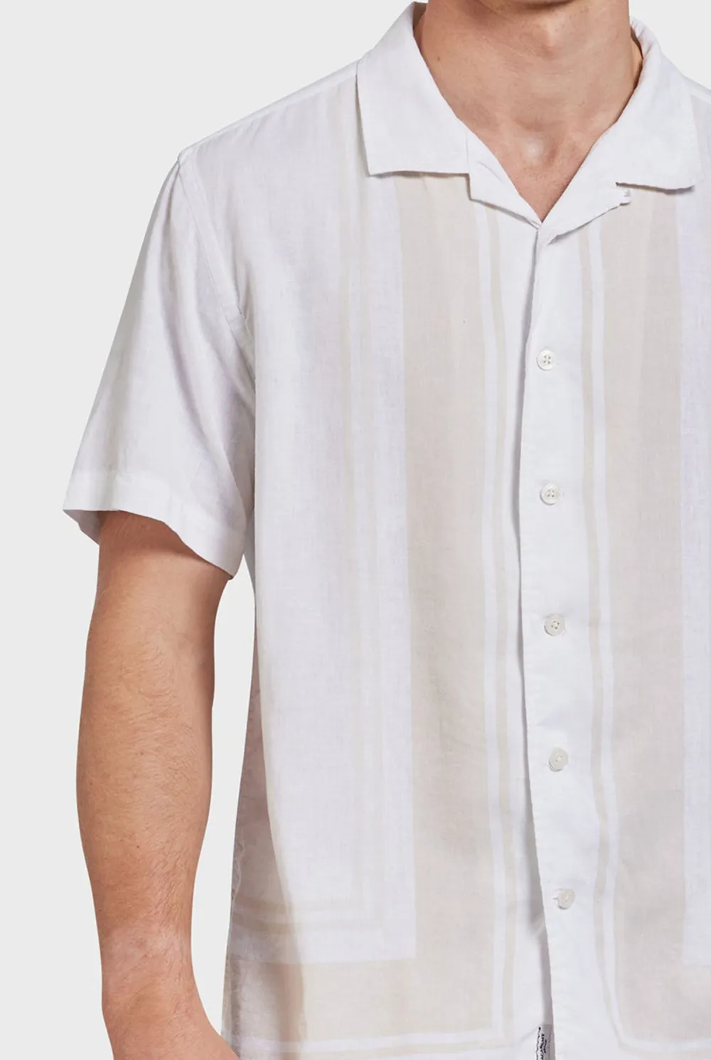 Abstract Art Print Short Sleeve Shirt