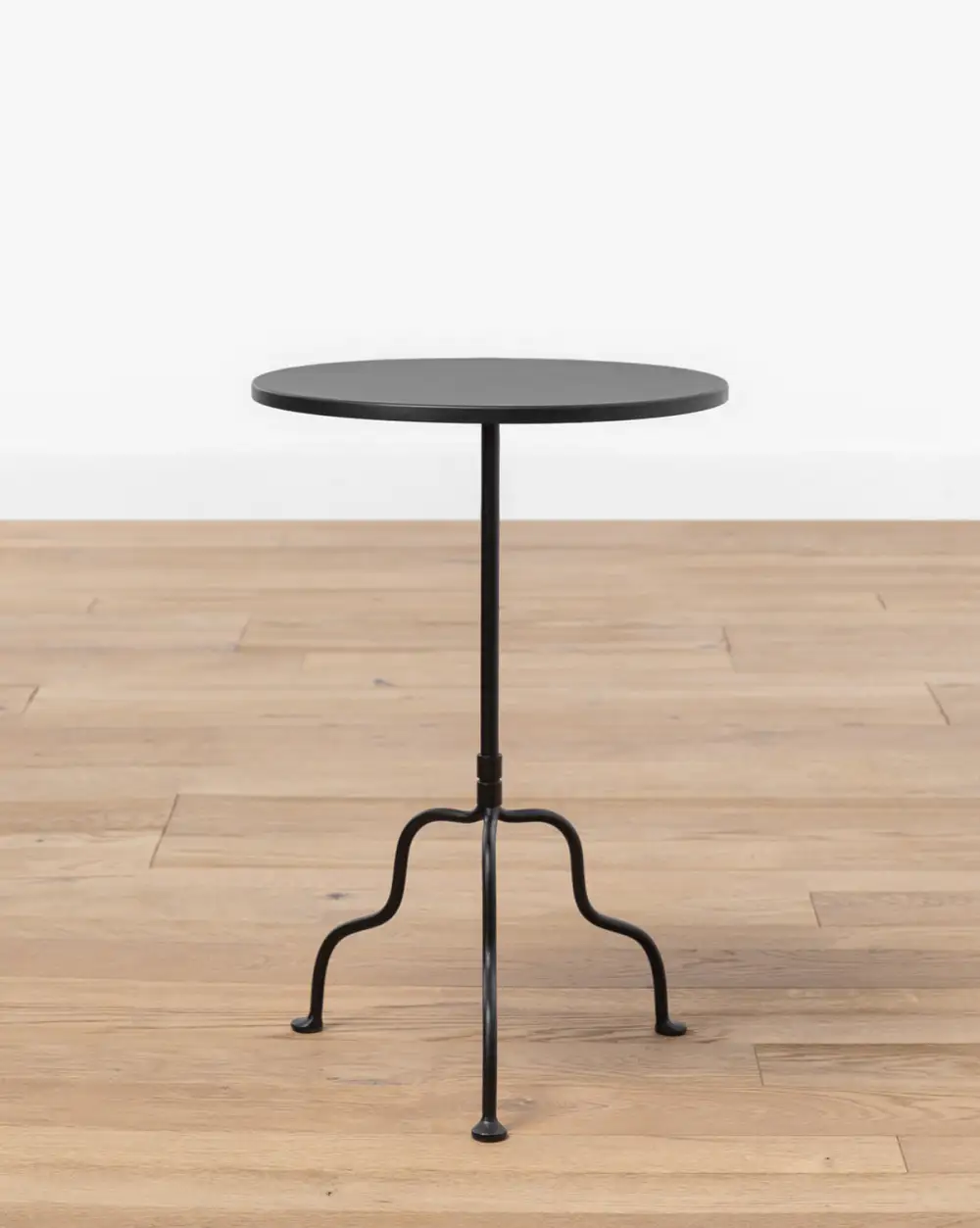 Curved Iron Side Table