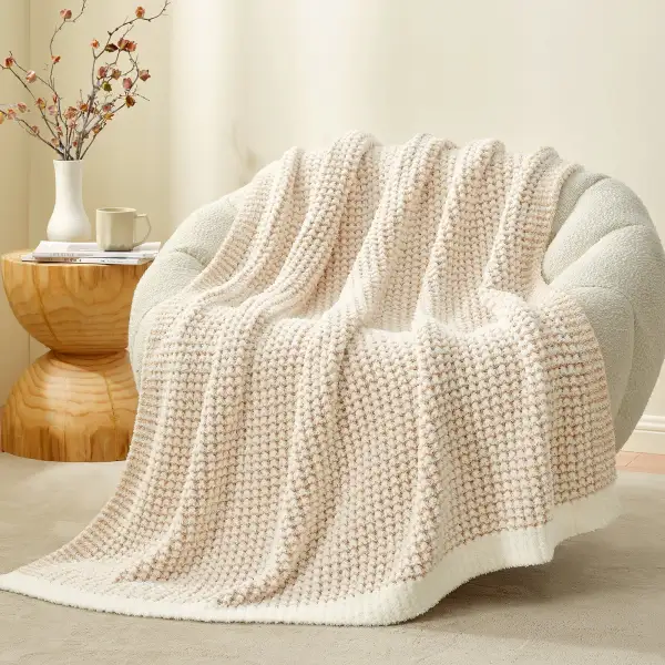 Layered Waffle Blanket