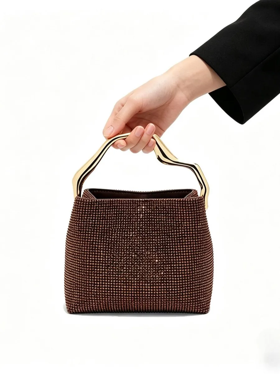 Mary Sparkling Rhinestone Clutch