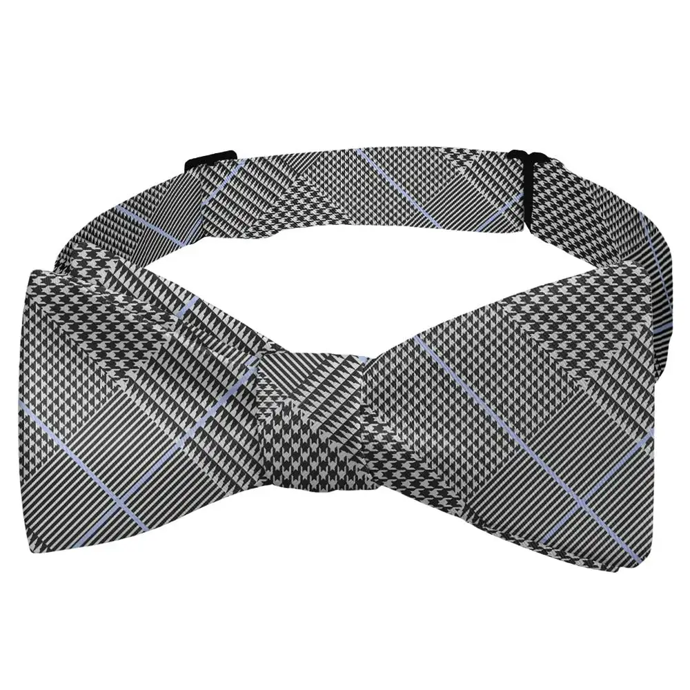 Jezebel Plaid Motif Bow Tie