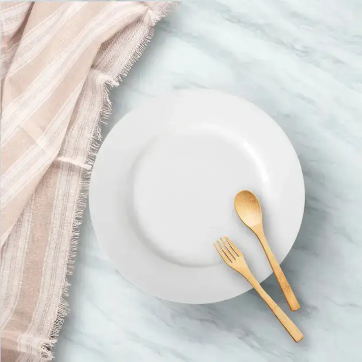 Classic Porcelain Dessert Plate Set