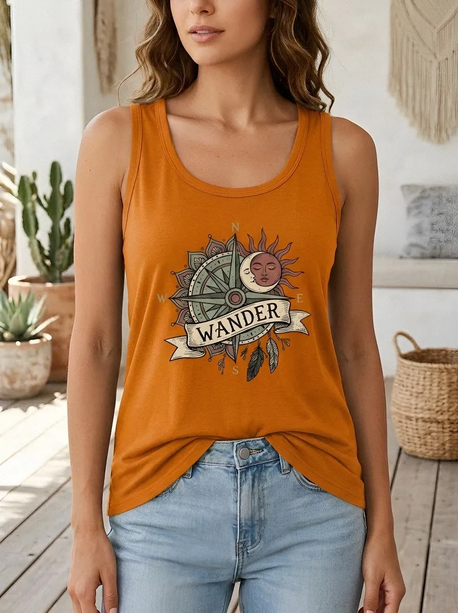 Wander Travel Lover Tank Top