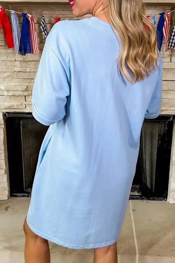 T-Shirt Cotton Casual Dress