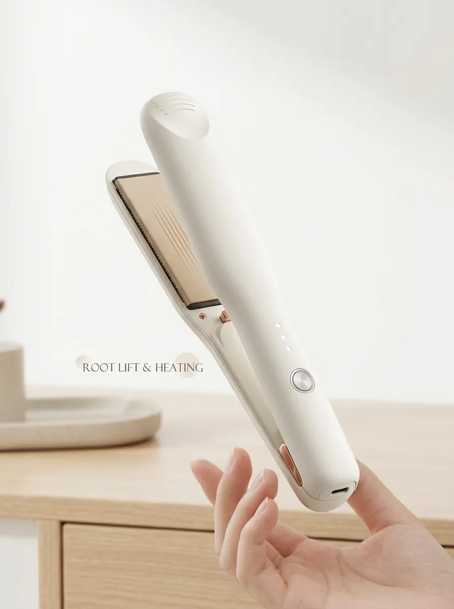 Travel Ready Cordless Root Lift Hair Straightener