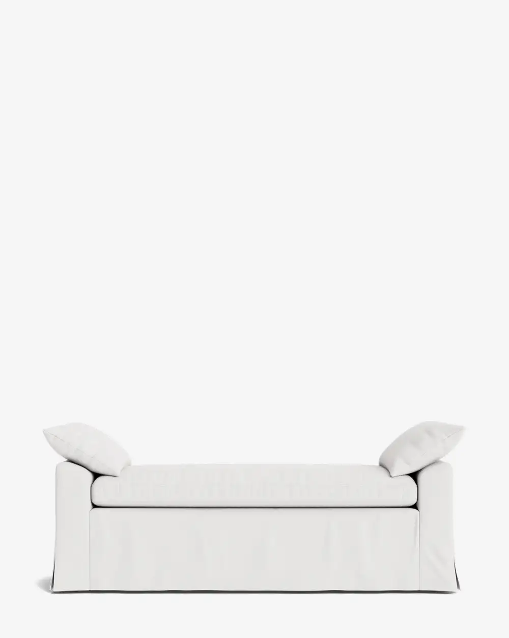 Everyday Slipcovered Bench
